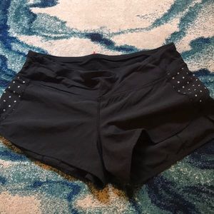 Lululemon Polkadot Running Shorts
